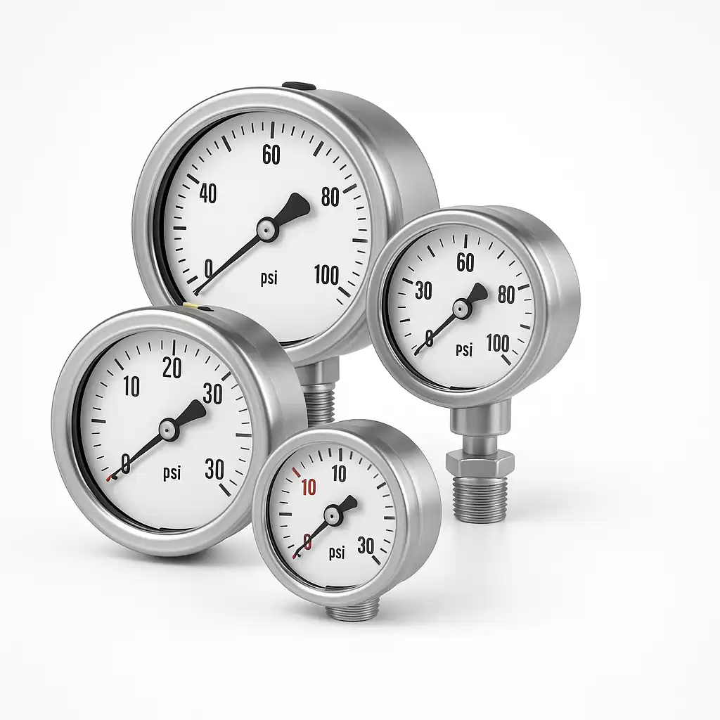 pressure gauges